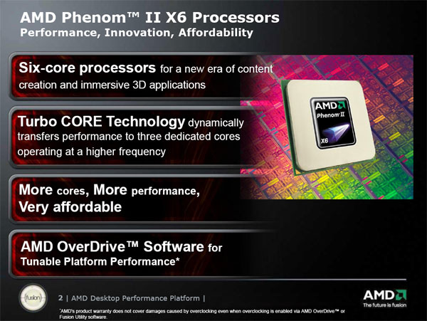 AMD Phenom II X6 1090T - Thuban tvrdě konkuruje Core i7