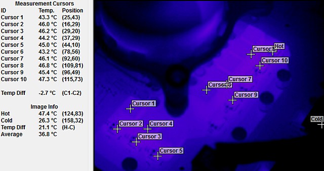 Test čtyř desek Intel Z87 včetně měření termokamerou II.