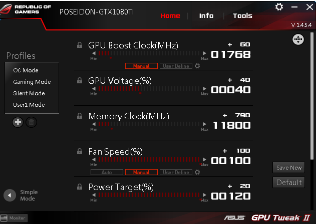 Asus ROG Poseidon GTX 1080 Ti ve 23 (4K) hrách a testech