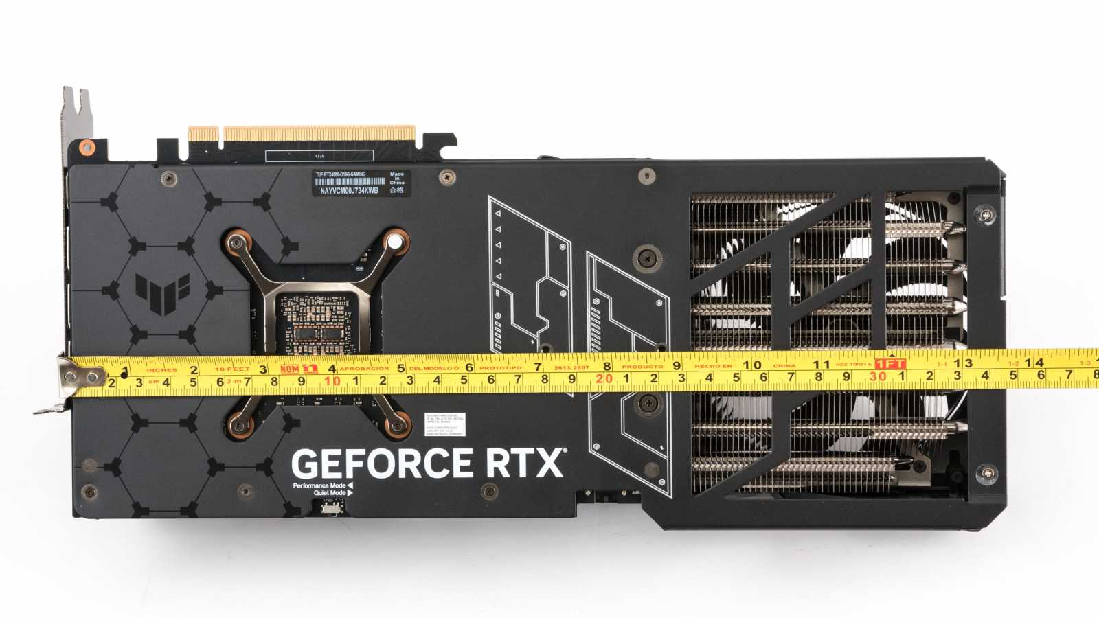 ASUS TUF RTX 4080 Gaming OC Ed. O16G v testu: Špičková karta za děsnou cenu