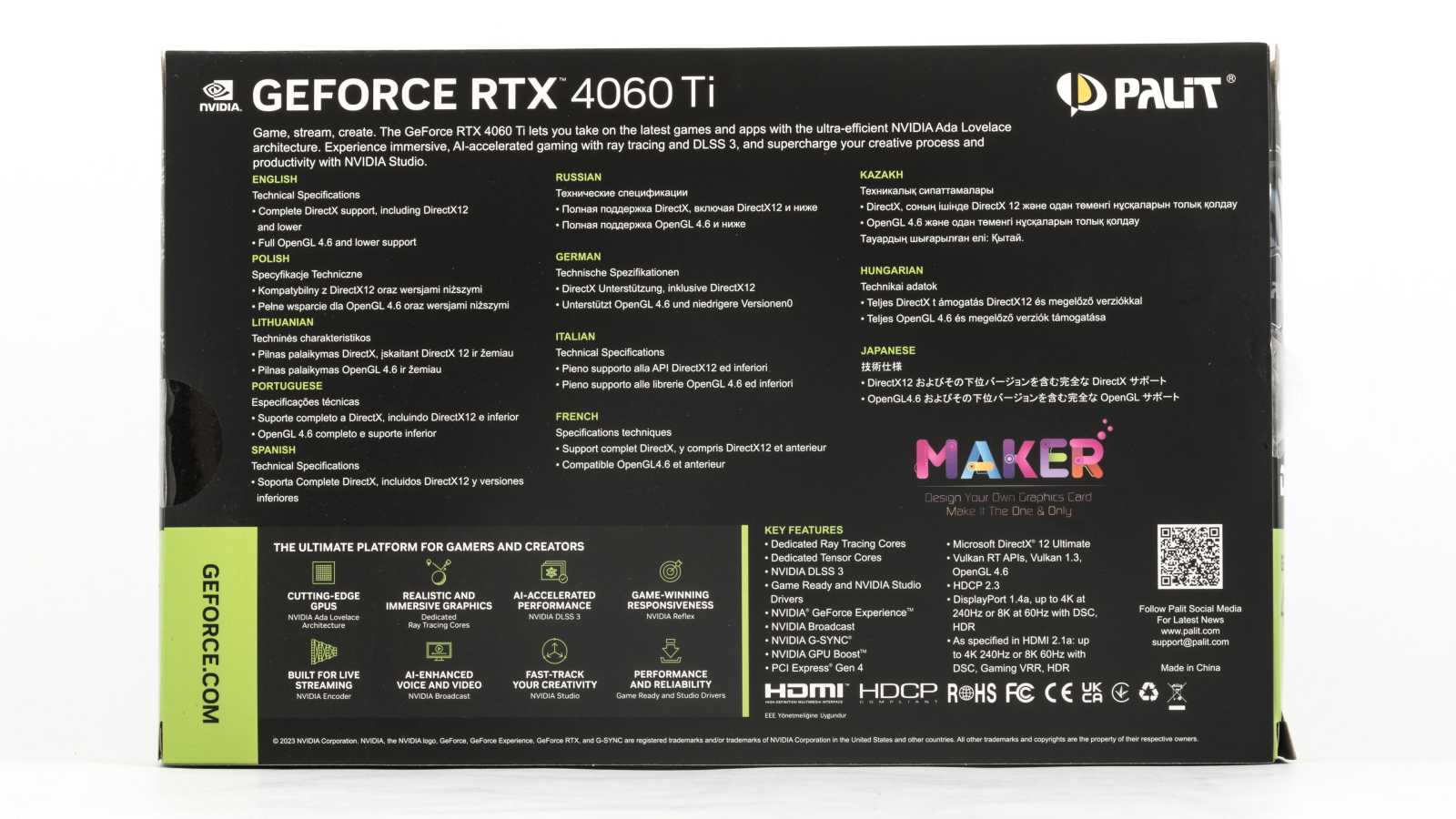 Palit GeForce RTX 4060 Ti Dual 8GB: nejlevnější model u nás v testu
