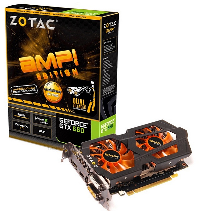 ZOTAC GeForce GTX 660 AMP! Edition: první fotografie