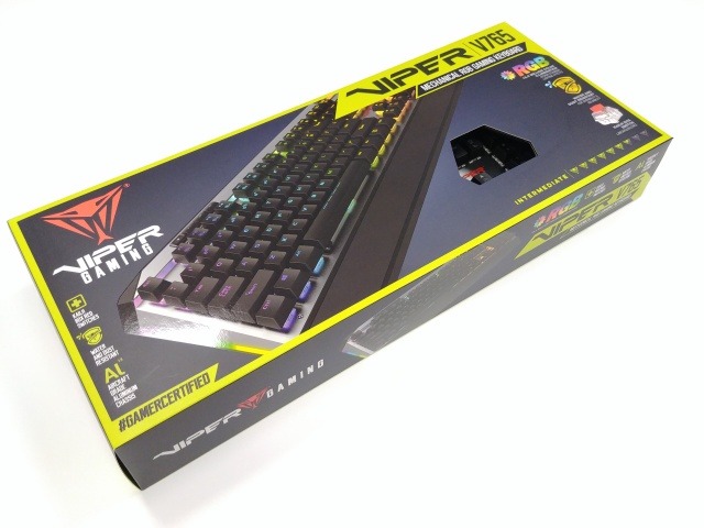 Mechanika Viper V765: nové spínače míří na ticho