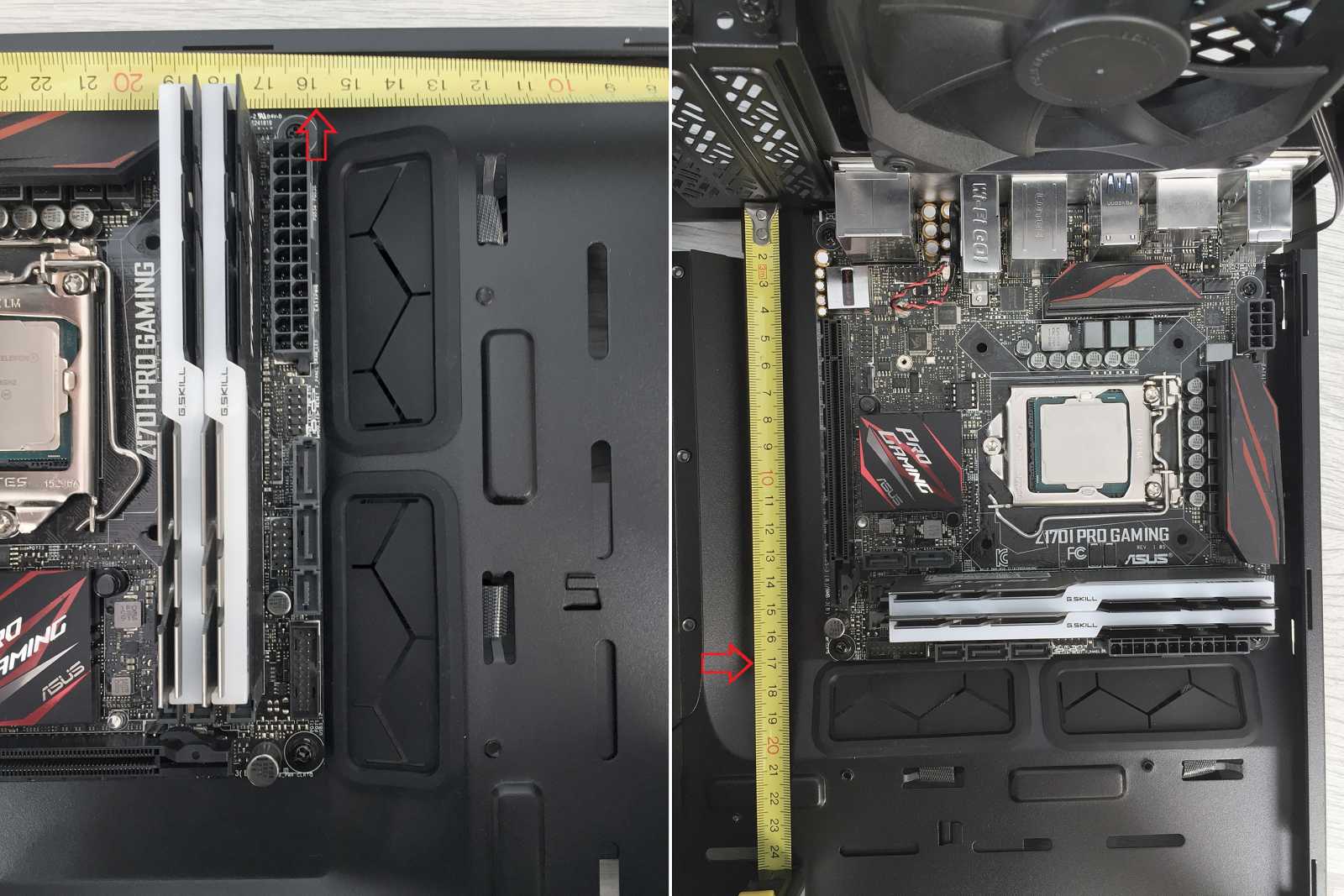 Test skříní Fractal Design Meshify 2 Mini a Define 7 Nano