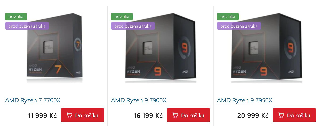 AMD Ryzen 9 7950X: Šestnáct jader Zen 4 v testu