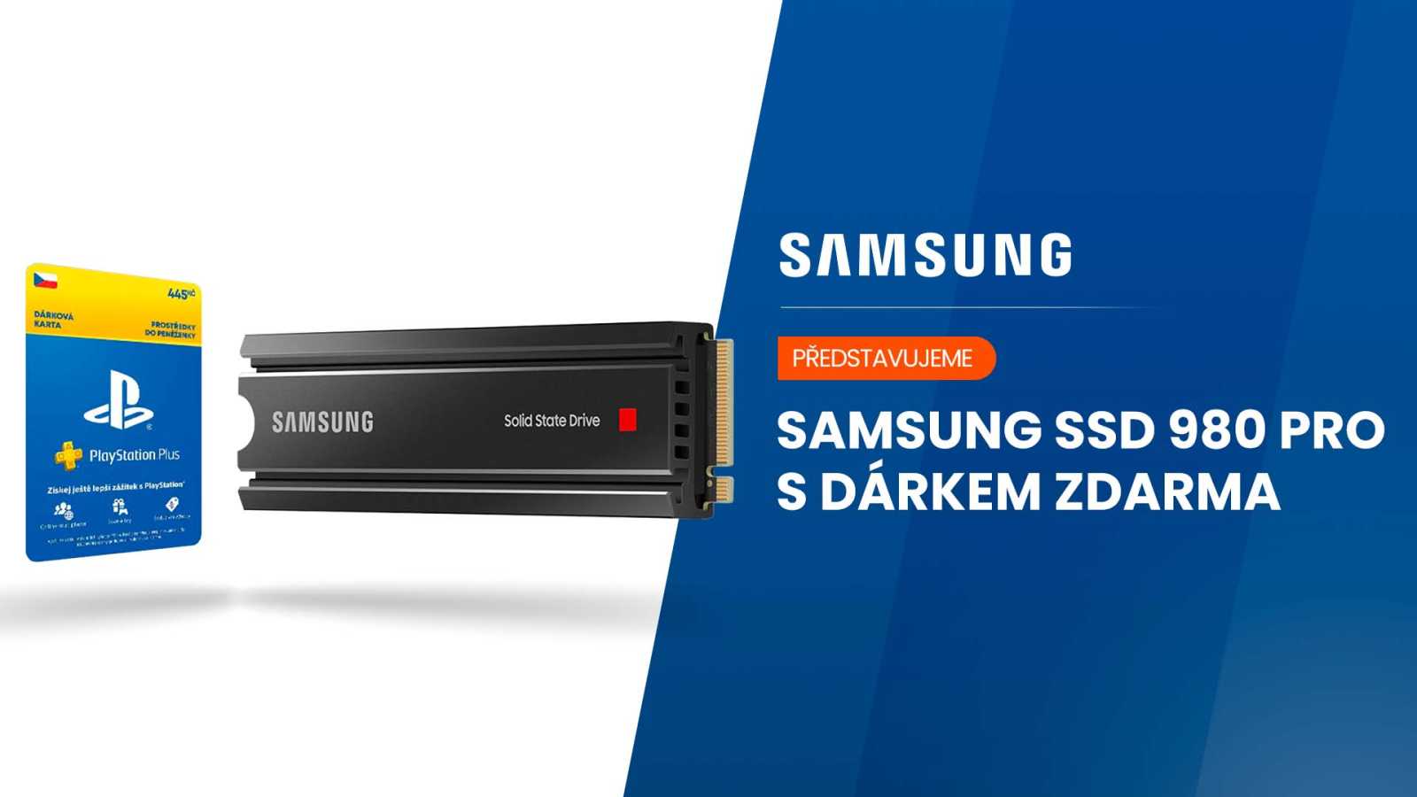 Do konzole i počítače, s disky Samsung SSD 980 PRO skočíte okamžitě do hry