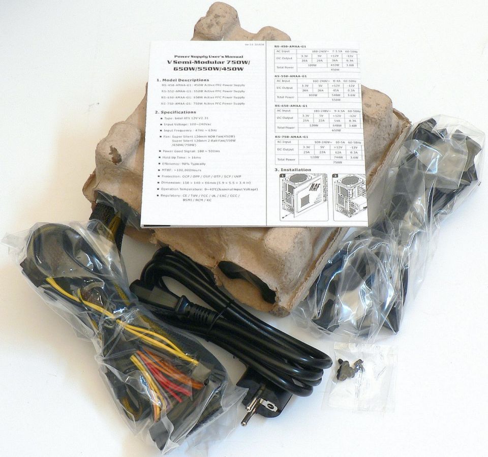 Cooler Master V Semi Modular 550 W: postrach pro Seasonic