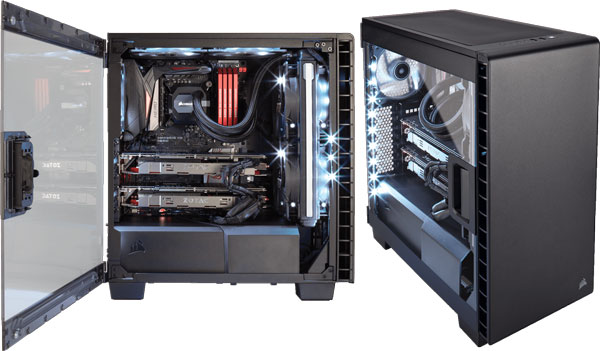 Počítačová skříň Corsair Carbide Series Clear 400C Compact