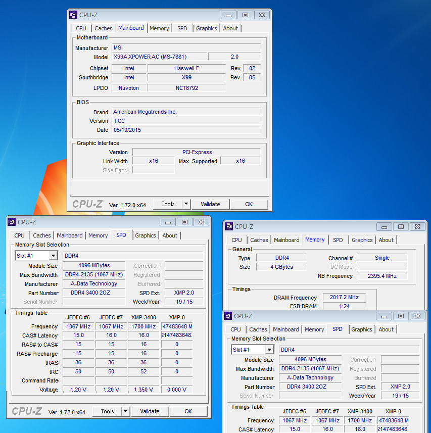 Byl stanoven nový rekord v přetaktování DDR4 RAM ADATA XPG Z2 při chlazení vzduchem - stabilní frekvence 4034 MHz.