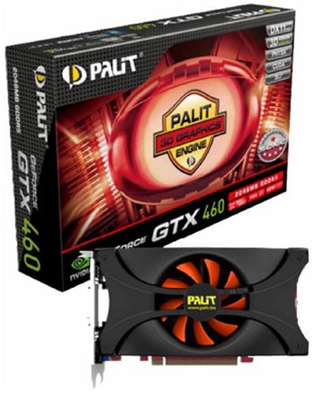 Nové modely GTX 460 od Gainward a Palit