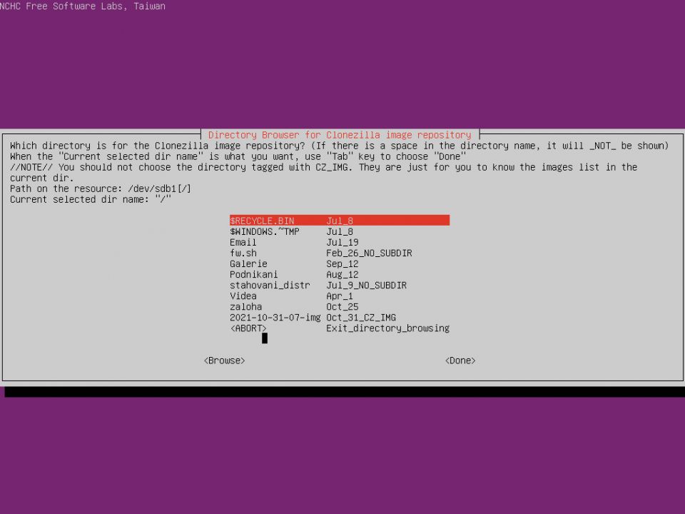 Připravujeme se na instalaci distribuce Linuxu vedle MS Windows