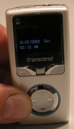 Transcend T-Sonic 610 1GB - Gigový MP3man