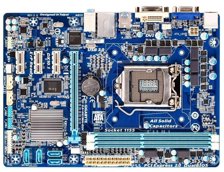 Gigabyte představil svou první levnou desku s duálním UEFI BIOS