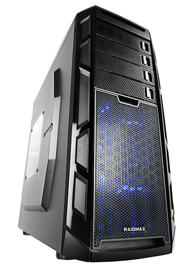 Raidmax Narwhal: midi tower PC skříň s překvapivým prostorem pro disky a mechaniky