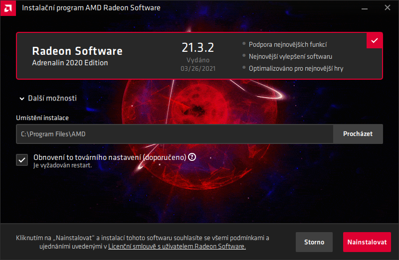 Adrenalin pro rok 2021: Novinky v AMD Radeon Software