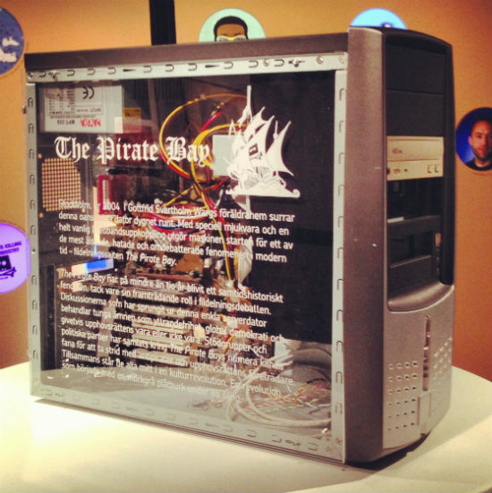 První server The Pirate Bay se stal exponátem v muzeu