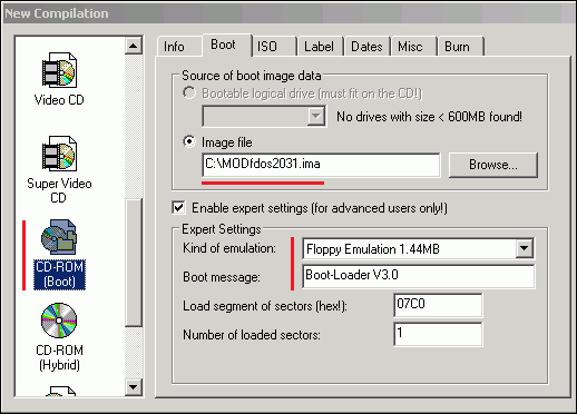 BootCD: Bootovací CD s utilitami (flash, Ghost)