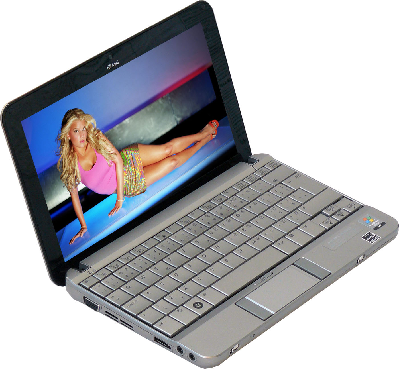 HP MiniNote 2140 - elegantní kovový netbook