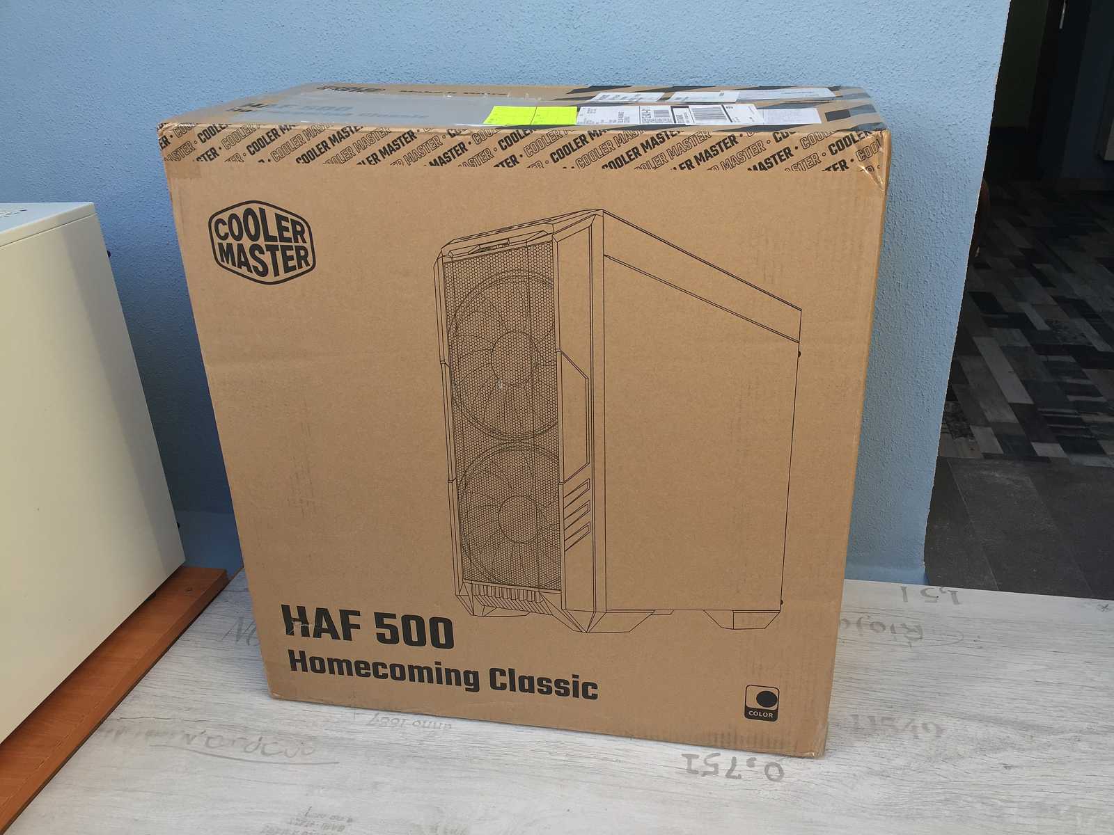 Test skříně Cooler Master HAF 500