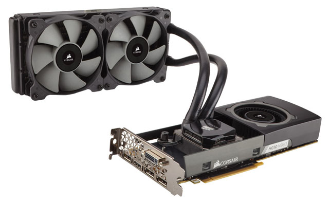 Corsair uvádí na trh držák AiO chladiče řady Hydro pro grafiky GeForce GTX 980 a GTX 970