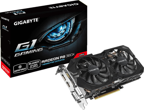 Grafická karta AMD Radeon R9 380X – GIGABYTE GV-R938XG1 GAMING-4GD