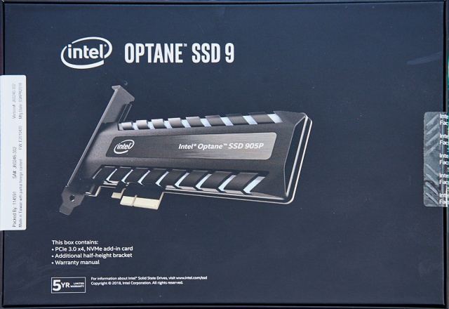 Intel Optane 905P 960GB: nejvýkonnější SSD na trhu