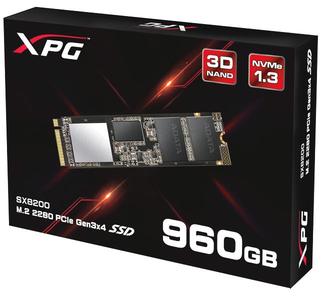 480GB NVMe SSD ADATA XPG SX8200: super výkon a cena