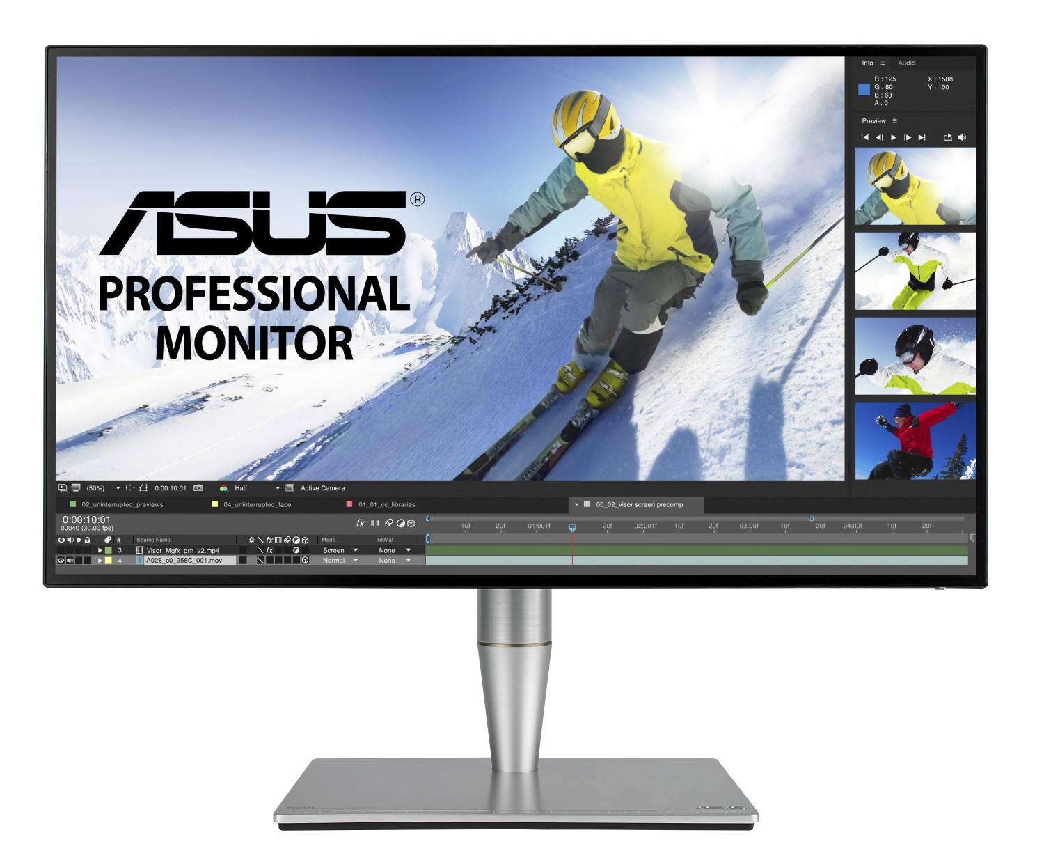 Asus ProArt PA27AC: HDR monitor s podporou technologie Thunderbolt 3