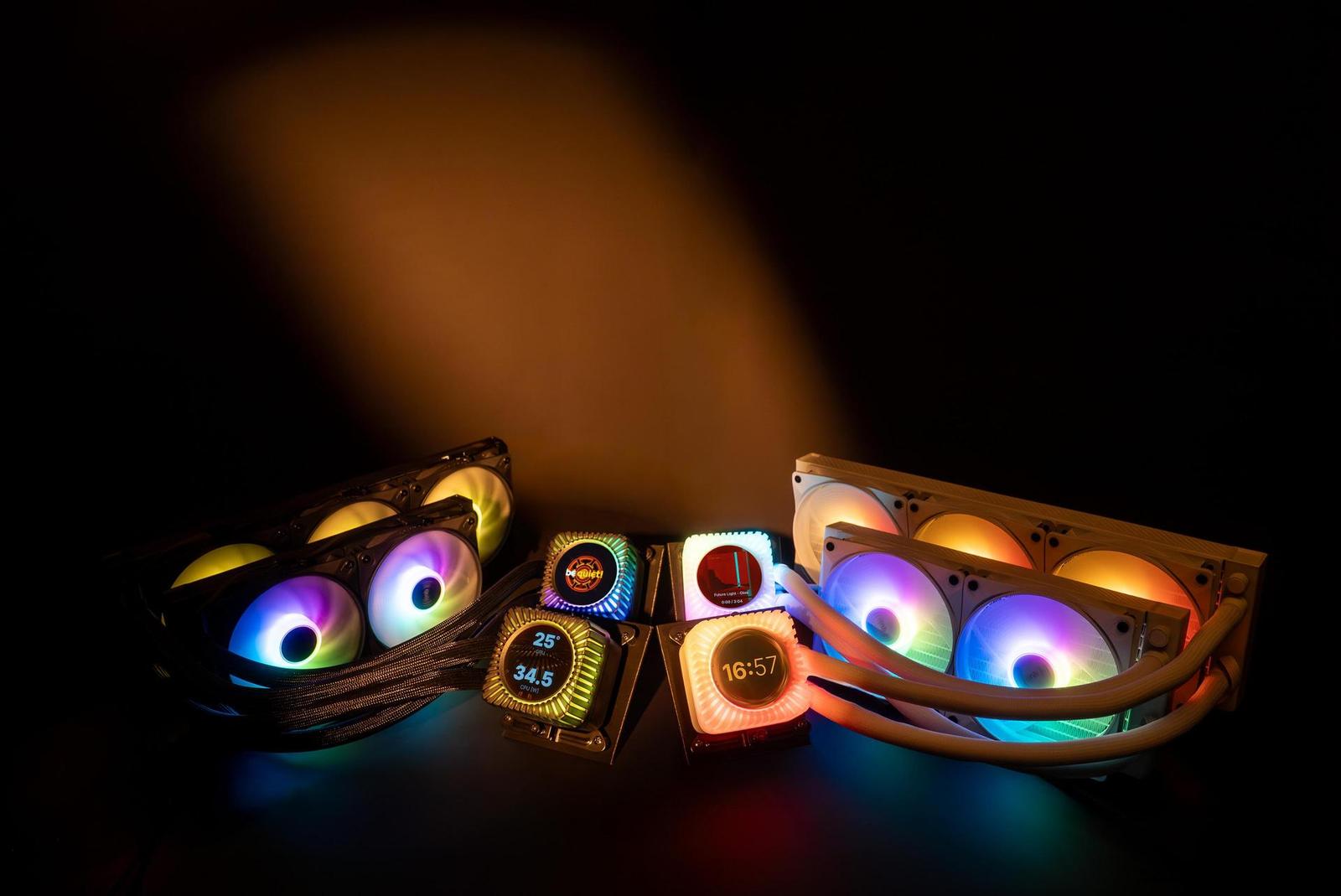 Be Quiet a jeho novinky na CESu: vodník s displejem a myš Dark Perk