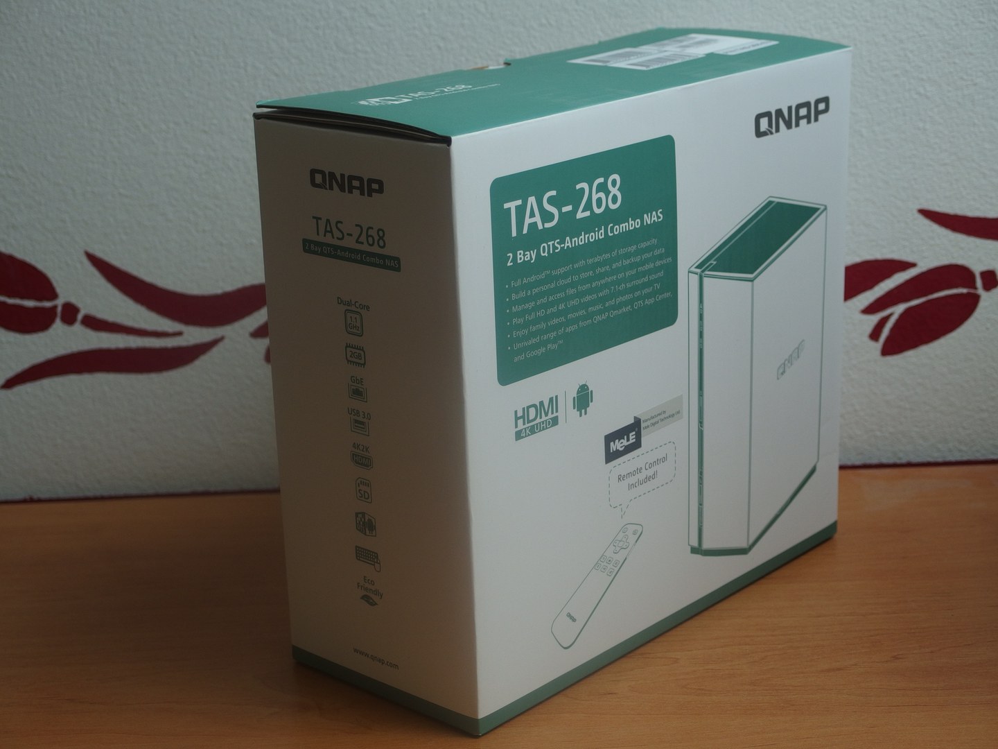 QNAP TAS-268 v testu: víc než jen NAS pro dva disky