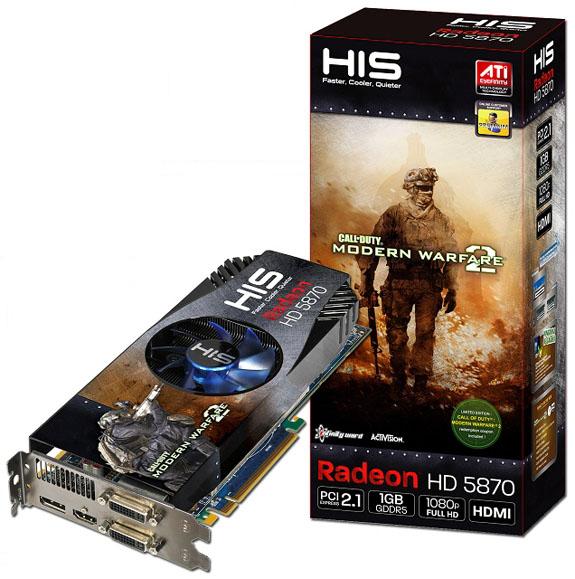 HIS Radeon HD 5870 s chladičem iCooler