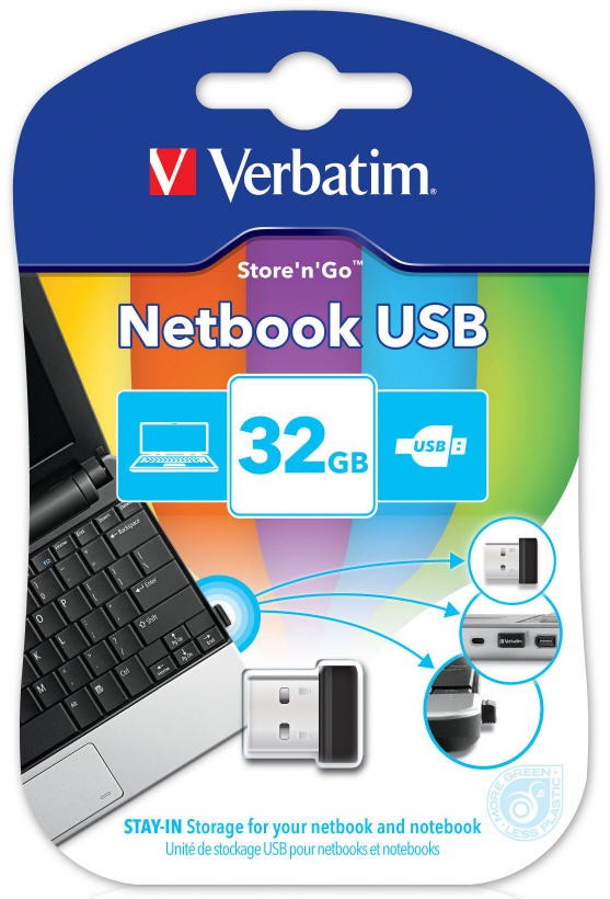 Verbatim představil flash-disk pro netbooky o velikosti 1 eurové mince