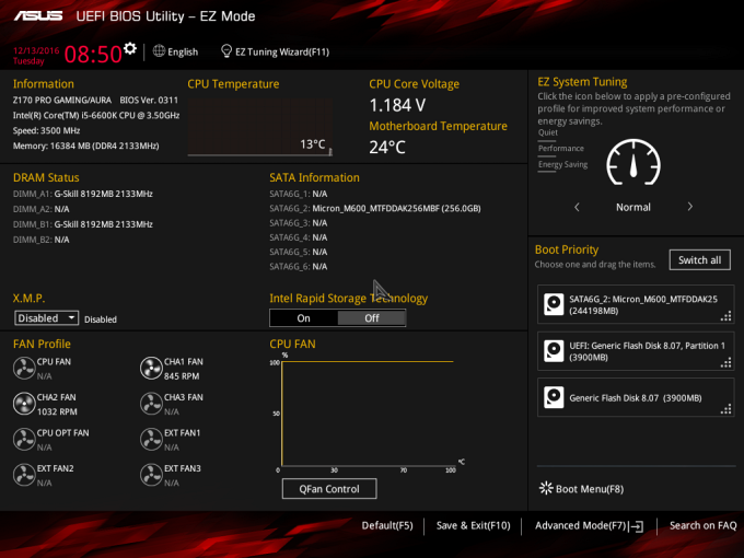 Výkon a vlastní design? Asus Z170 Pro Gaming Aura 