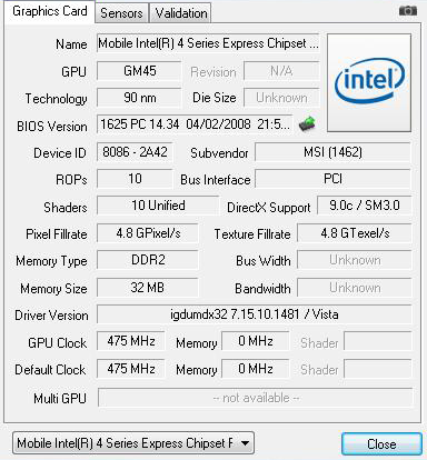 MSI Professional PR201 - mašina na cesty