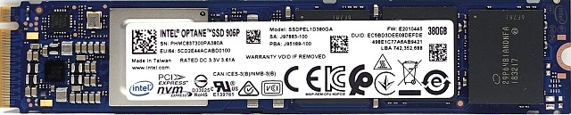 Intel Optane 905P M.2 380 GB: Extra dlouhé a rychlé SSD