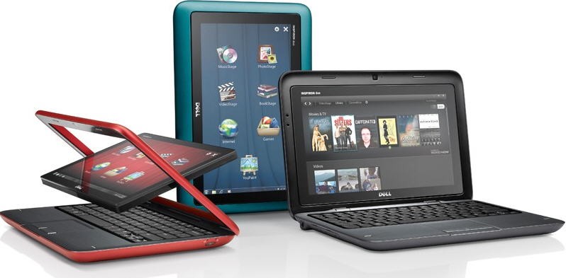 Dell Inspiron Duo — hybrid mezi netbookem a tabletem