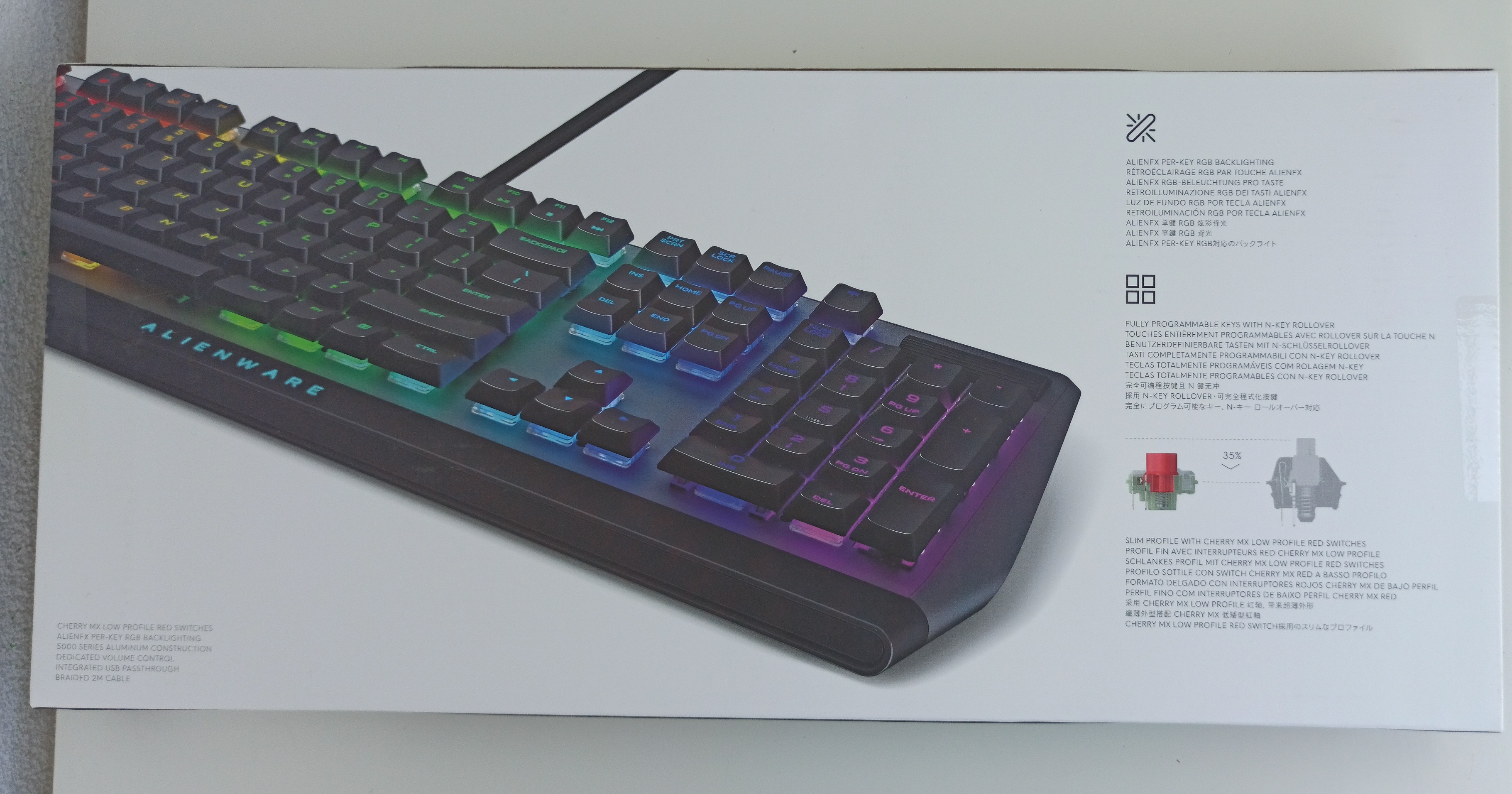 Dell Alienware 510K - perfektní mechanika na psaní i hraní