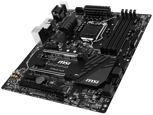 MSI Z170A SLI Plus: základní deska pro náročné v elegantním černém hávu 