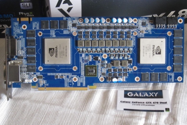 Duální GTX 470 - Galaxy plní sny fanouškům GeForce