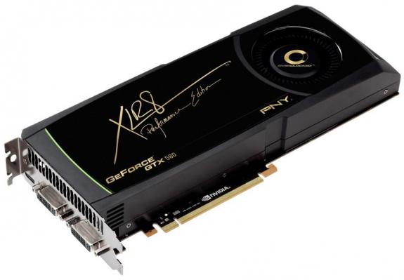 PNY GeForce GTX 580 OC XLR8 je z výroby přetaktovaná