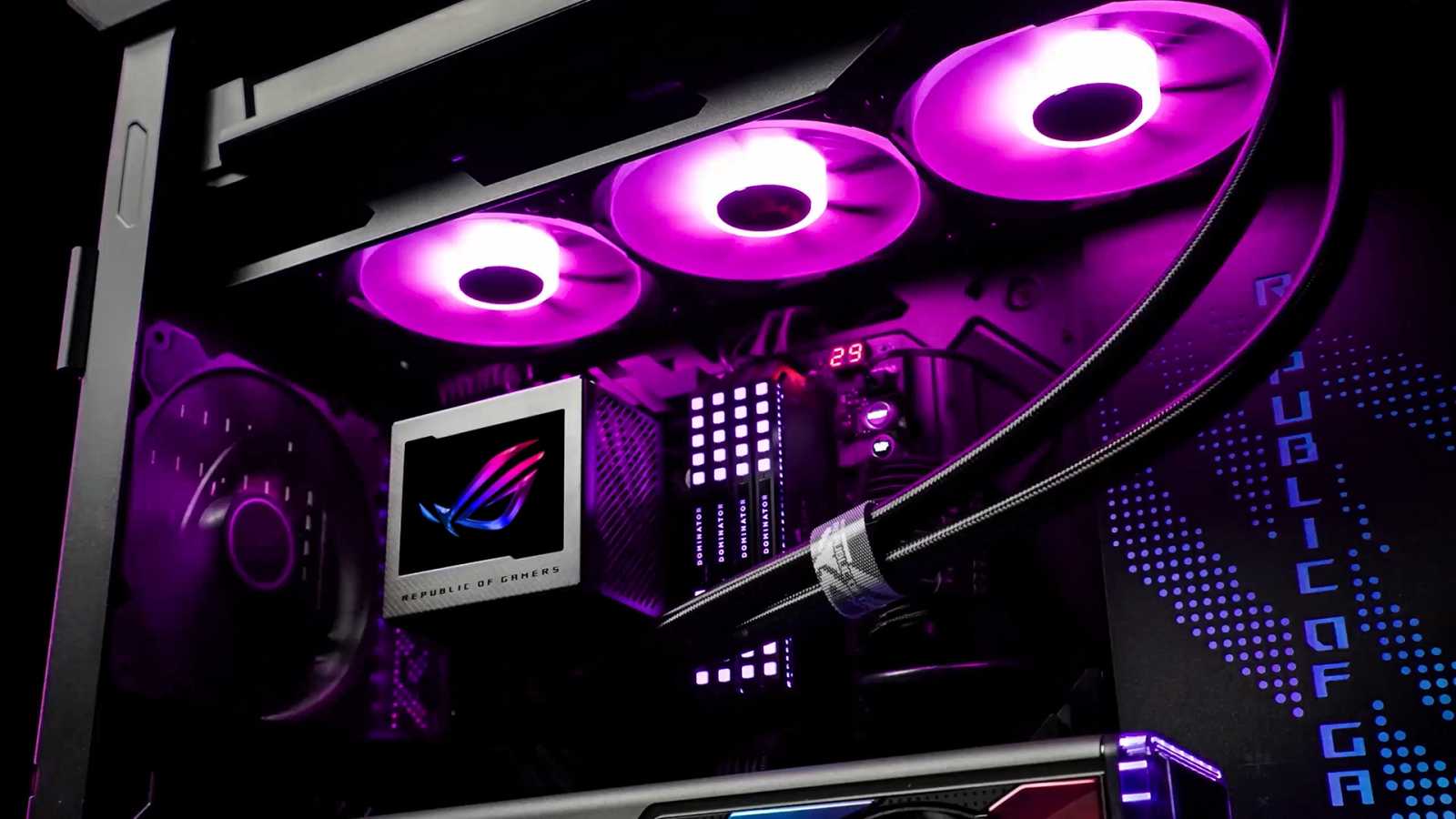 ASUS ROG Ryujin III 360 ARGB: Extrémní výkon a geniální ventilátory