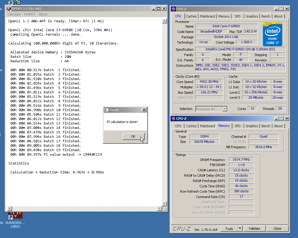 Přetaktování monstra Intel Core i7-6950X Broadwell-E