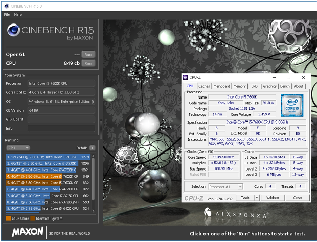 Core i5-7600K: odemčené čtyřjádro Kaby Lake v testu 