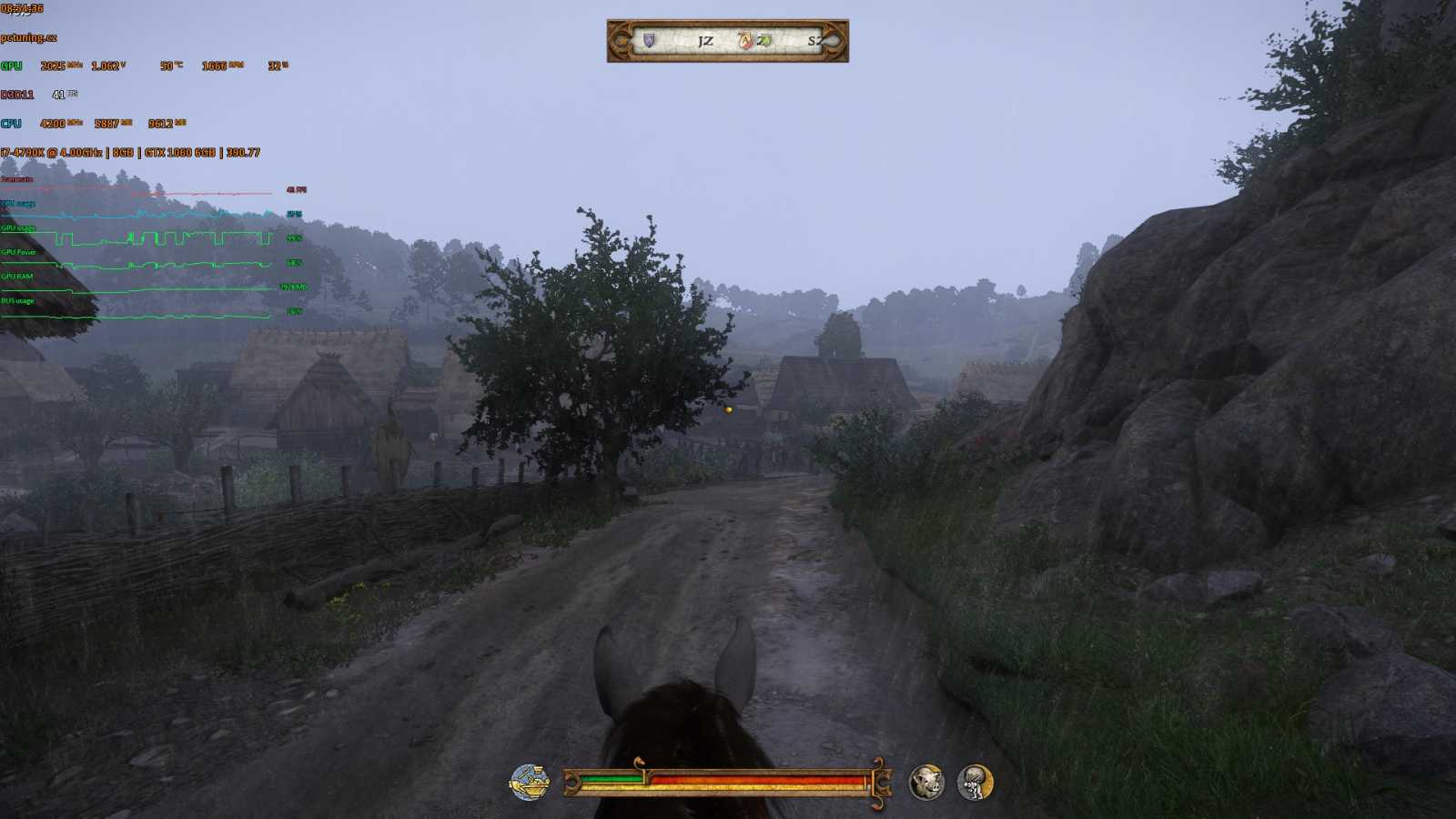 Kingdom Come: Deliverance: vliv nastavení na výkon