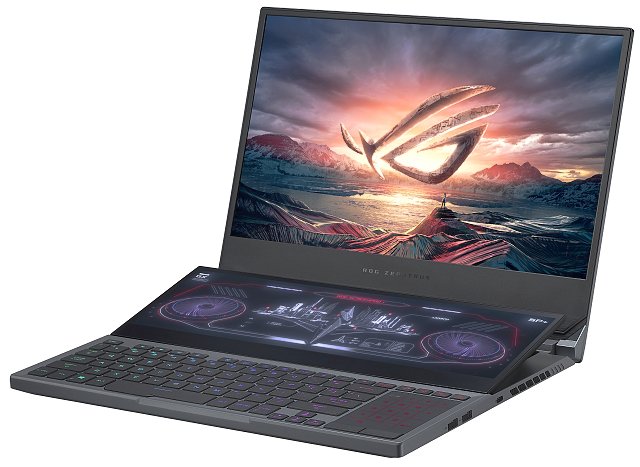 ASUS ROG Zephyrus Duo 15: fantastický stroj s dvojicí 4K LCD