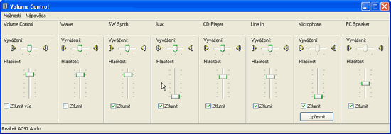 Zvuk na PC (kvalita) - kodeky a zvukové karty