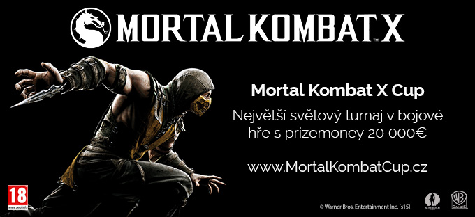 Češi získali šanci bojovat v Paříži ve hře Mortal Kombat X o 20 000 euro