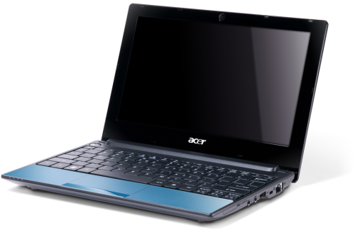 Přenosný drobek Acer Aspire One D255 s dual-core Atomem N550 