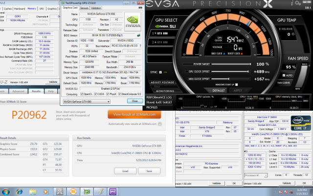 Rekord: P20962 v 3DMark 11 s jedinou grafickou kartou