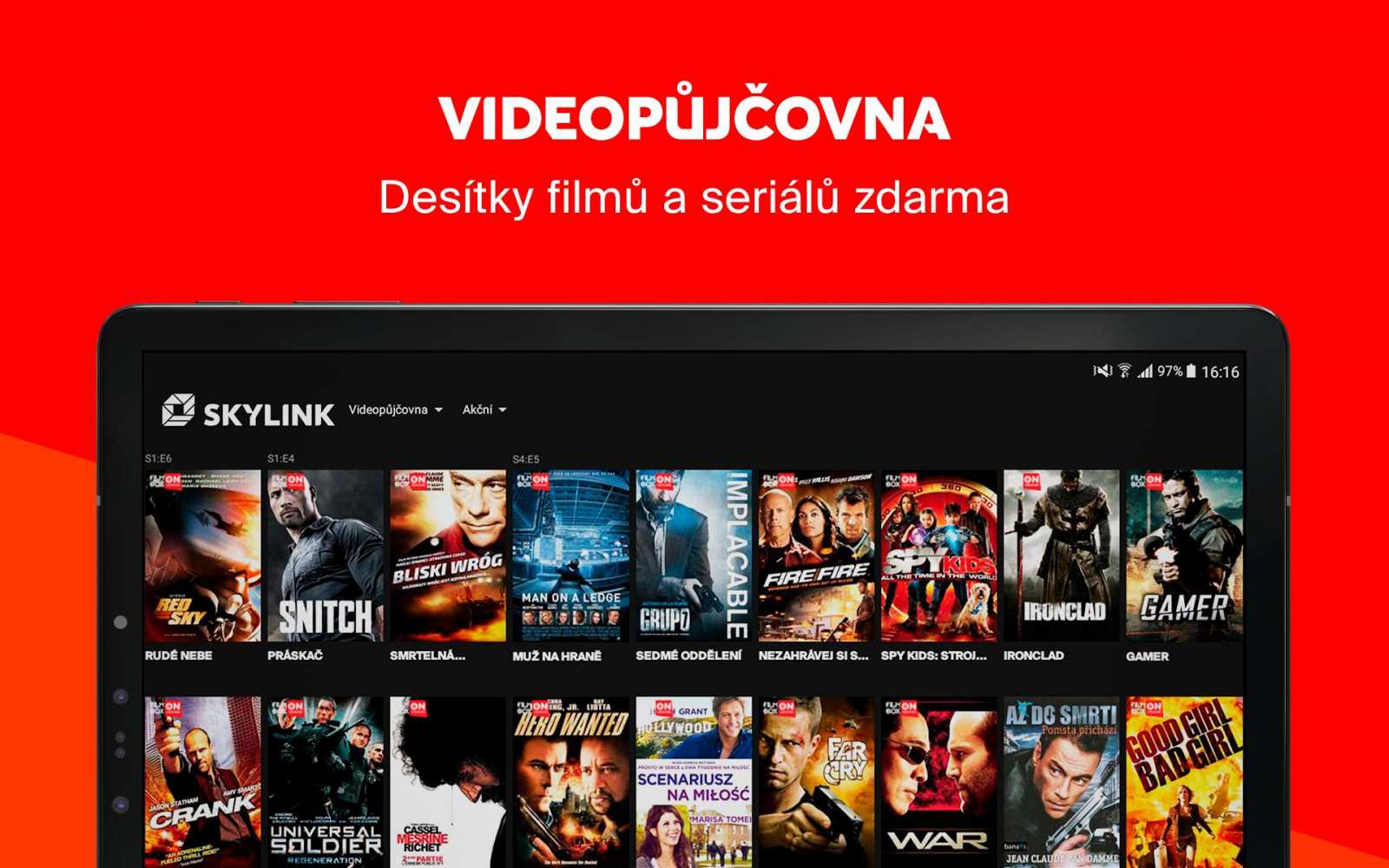 Aplikace Skylink Live TV je nově dostupná i na Android TV od Panasonicu